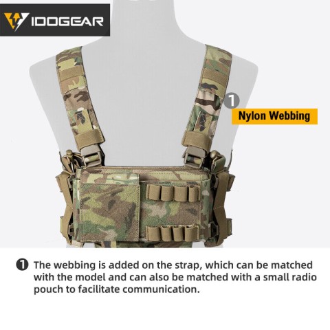 IDOGEAR MK3 Tactical Chest Rig Combat Vest (coming soon)